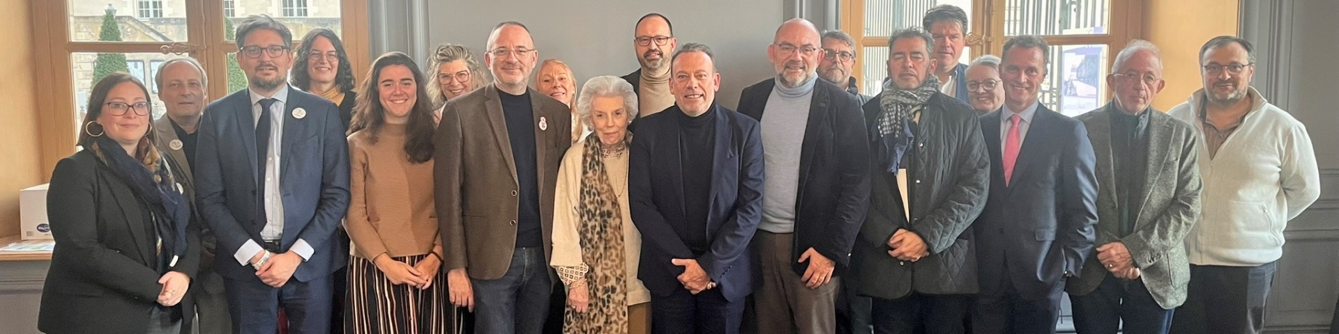 Photo du Conseil d'Administration de la FHF-CVL réuni le 22 novembre à Blois