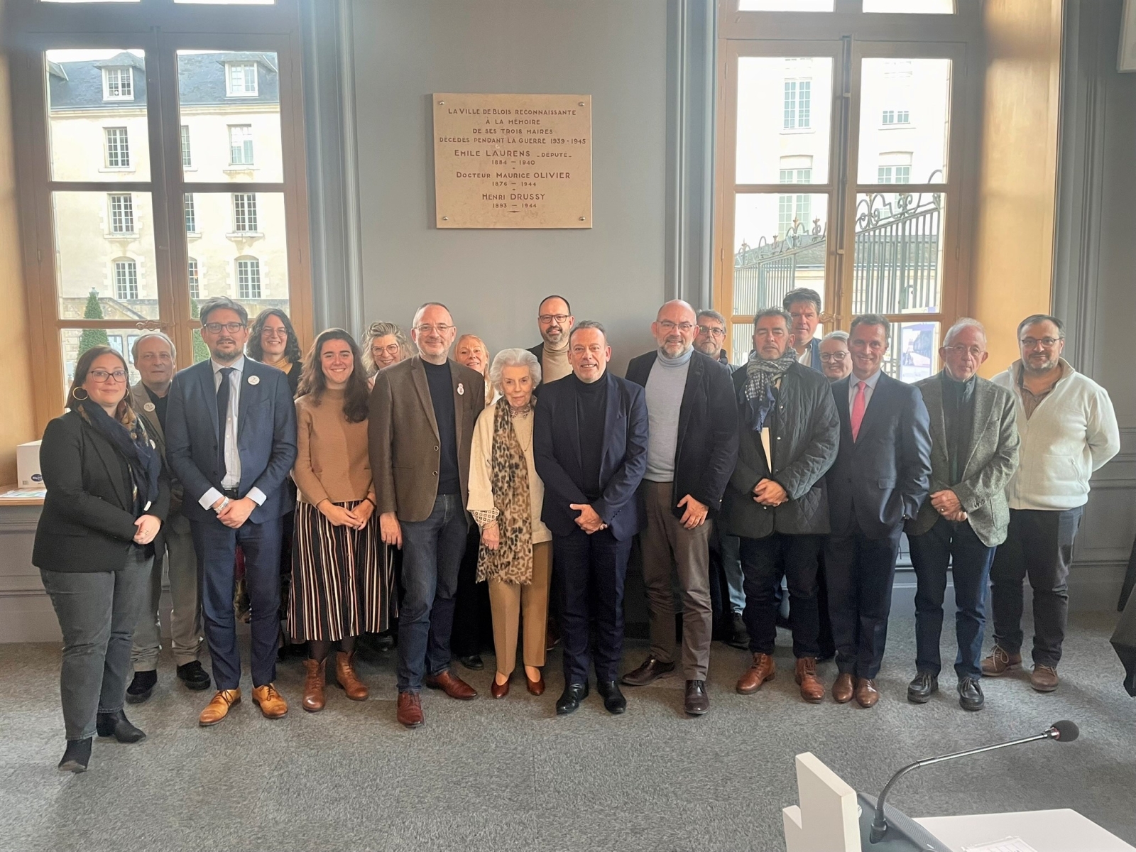 Photo du Conseil d'Administration de la FHF-CVL réuni le 22 novembre à Blois