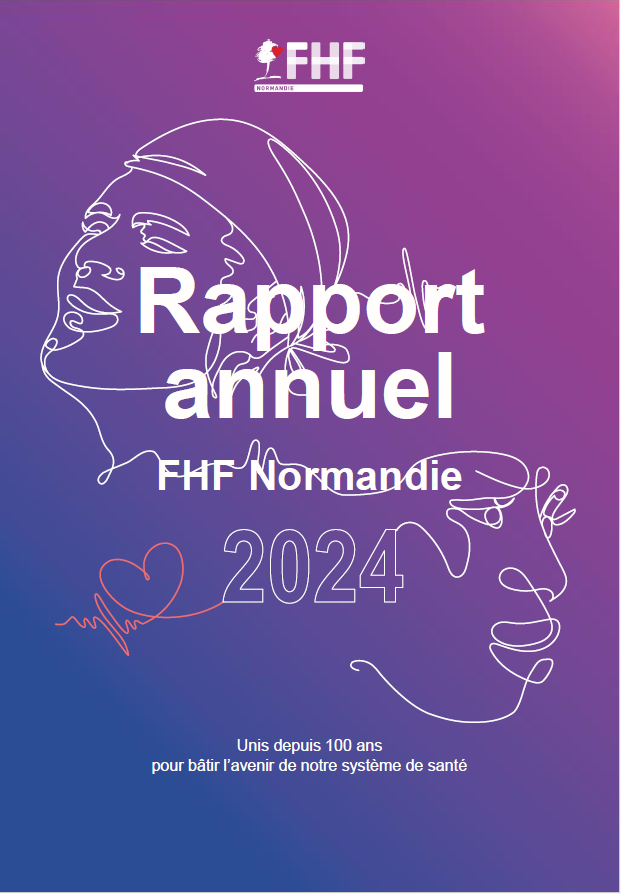 Première page du rapport d'activité 2024 de la FHF Normandie